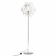 Ginetta lampa podłogowa 1x75W E27 230V biała
